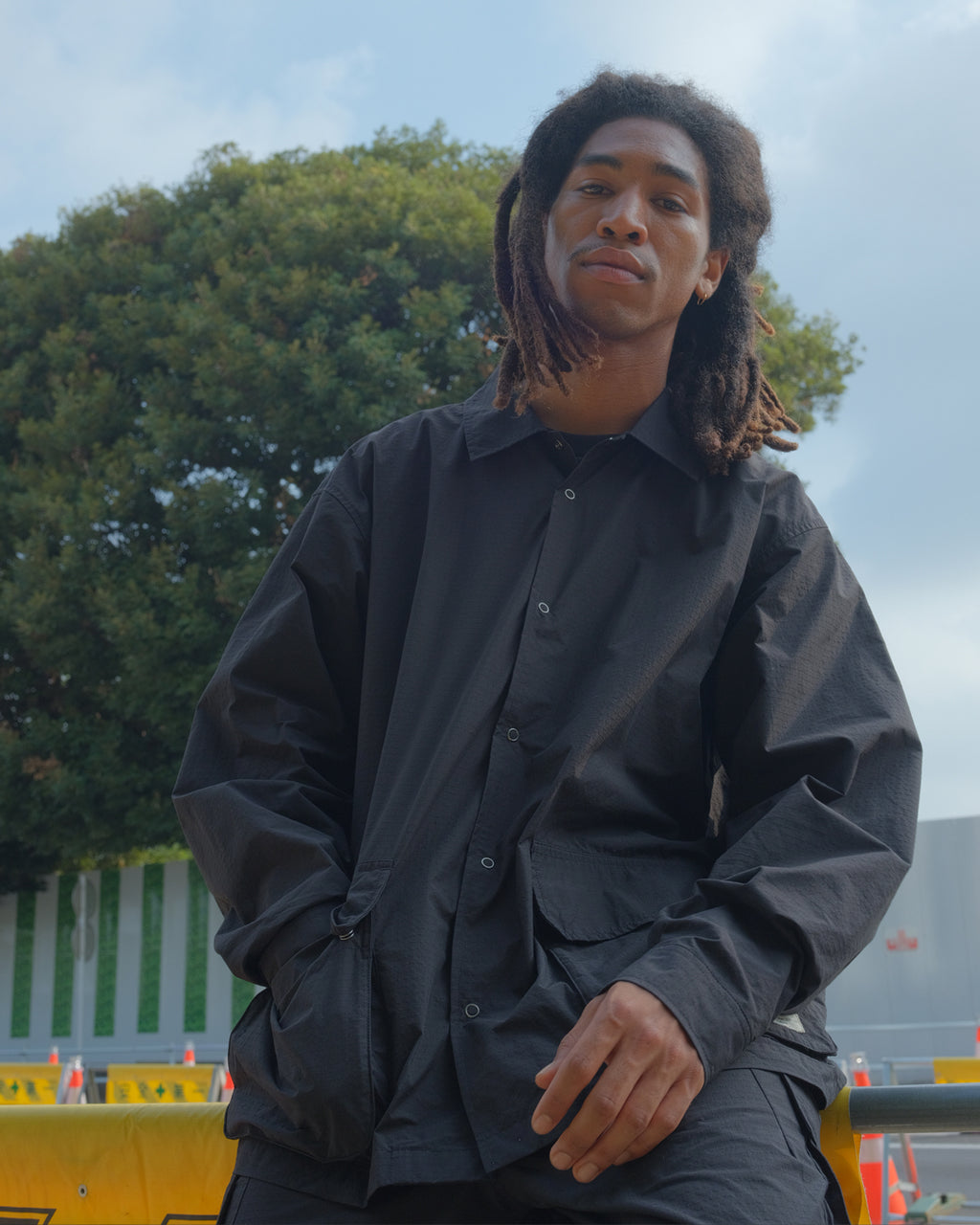 ORGANIC COTTON×CORDURA® RIPSTOP FIELD SHIRT JACKET / 3 COLORS