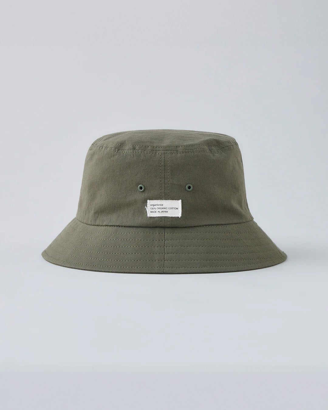 ORGANIC COTTON TWILL BUCKET HAT OLIVE