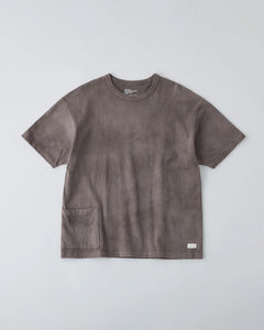 7.3oz ORGANIC COTTON POCKET TEE  × 金井工芸の泥染め