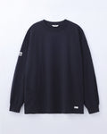 ORGANIC COTTON CHILL POCKET LONG TEE / BLACK