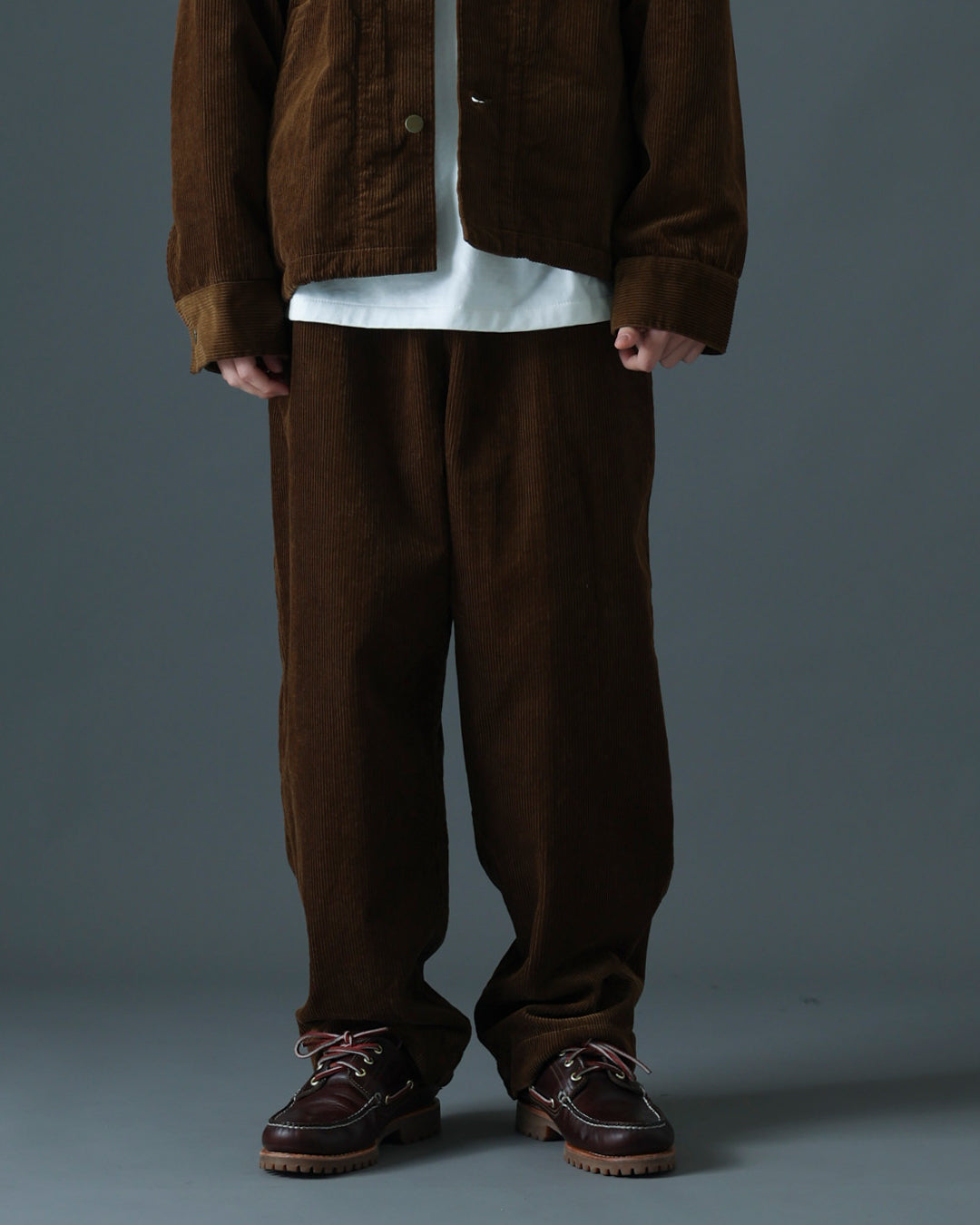 ORGANIC COTTON CORDUROY OVER PANTS