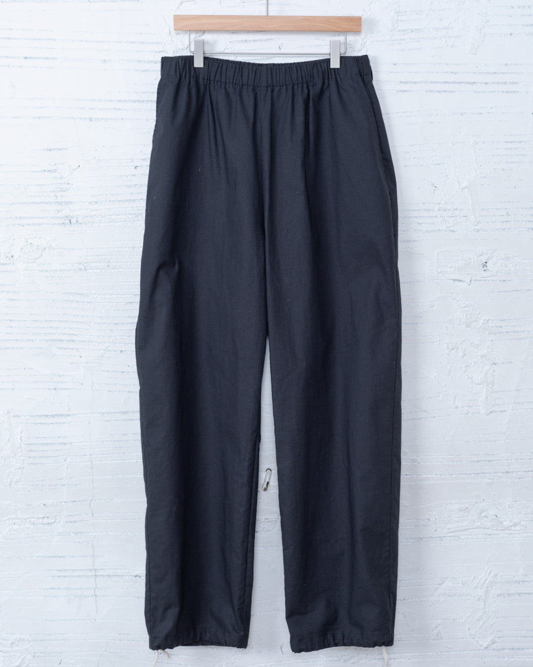 ORGANIC COTTON EASY PANTS BLACK