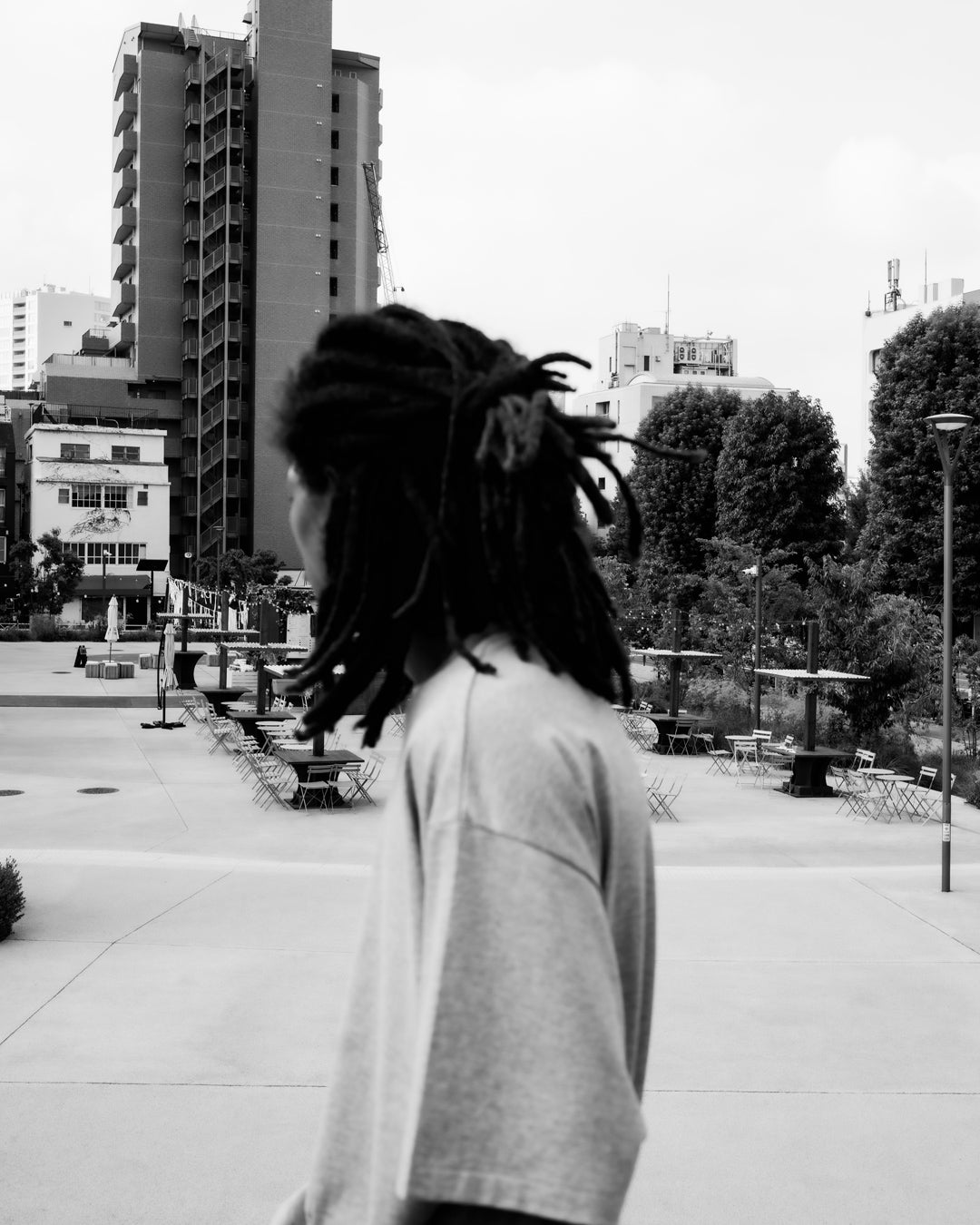 ORGANIC COTTON CHILL POCKET TEE / 5 COLORS