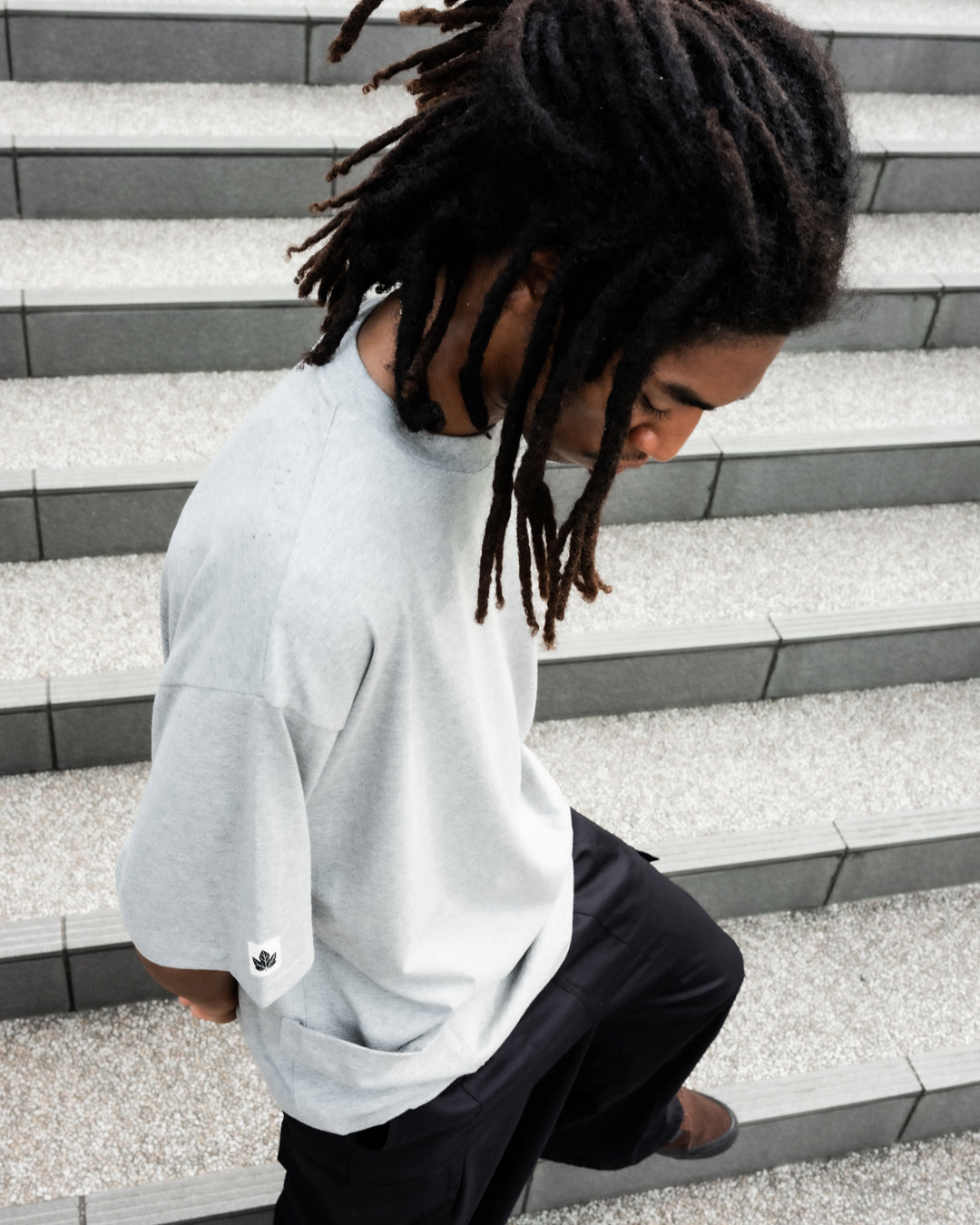 ORGANIC COTTON CHILL POCKET TEE / 5 COLORS