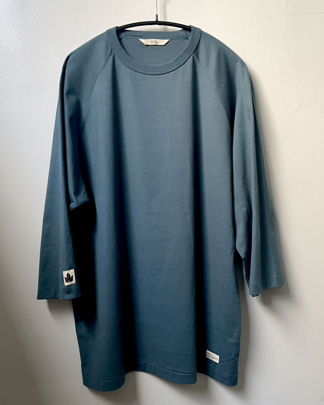 ORGANIC COTTON RAGLAN TEE / 5 COLORS