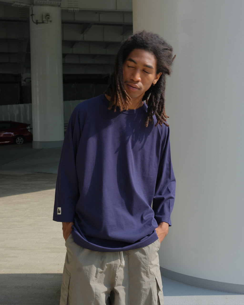 ORGANIC COTTON RAGLAN TEE / 5 COLORS