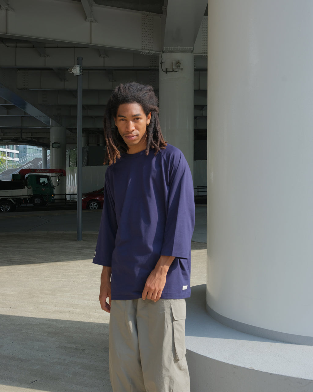 ORGANIC COTTON RAGLAN TEE / 5 COLORS