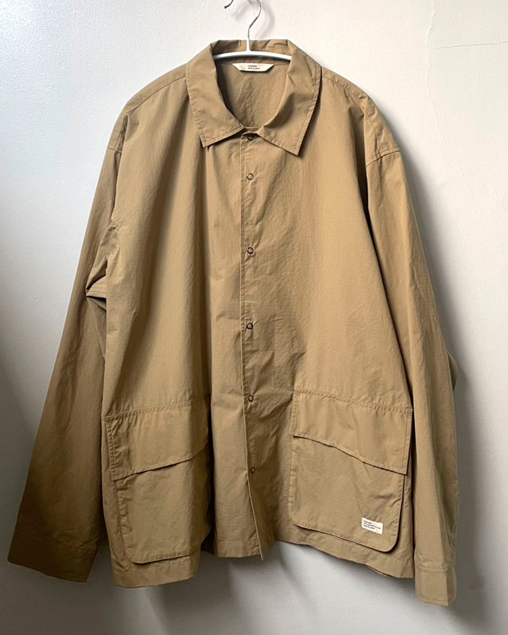 ORGANIC COTTON×CORDURA® RIPSTOP FIELD SHIRT JACKET / 3 COLORS