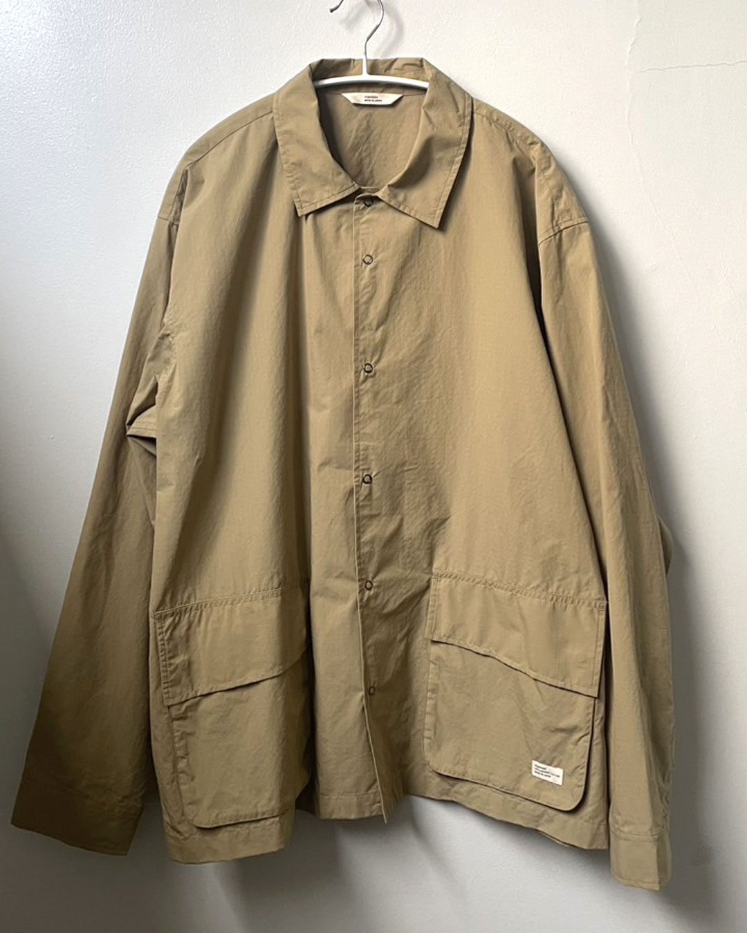 ORGANIC COTTON×CORDURA® RIPSTOP FIELD SHIRT JACKET / 3 COLORS