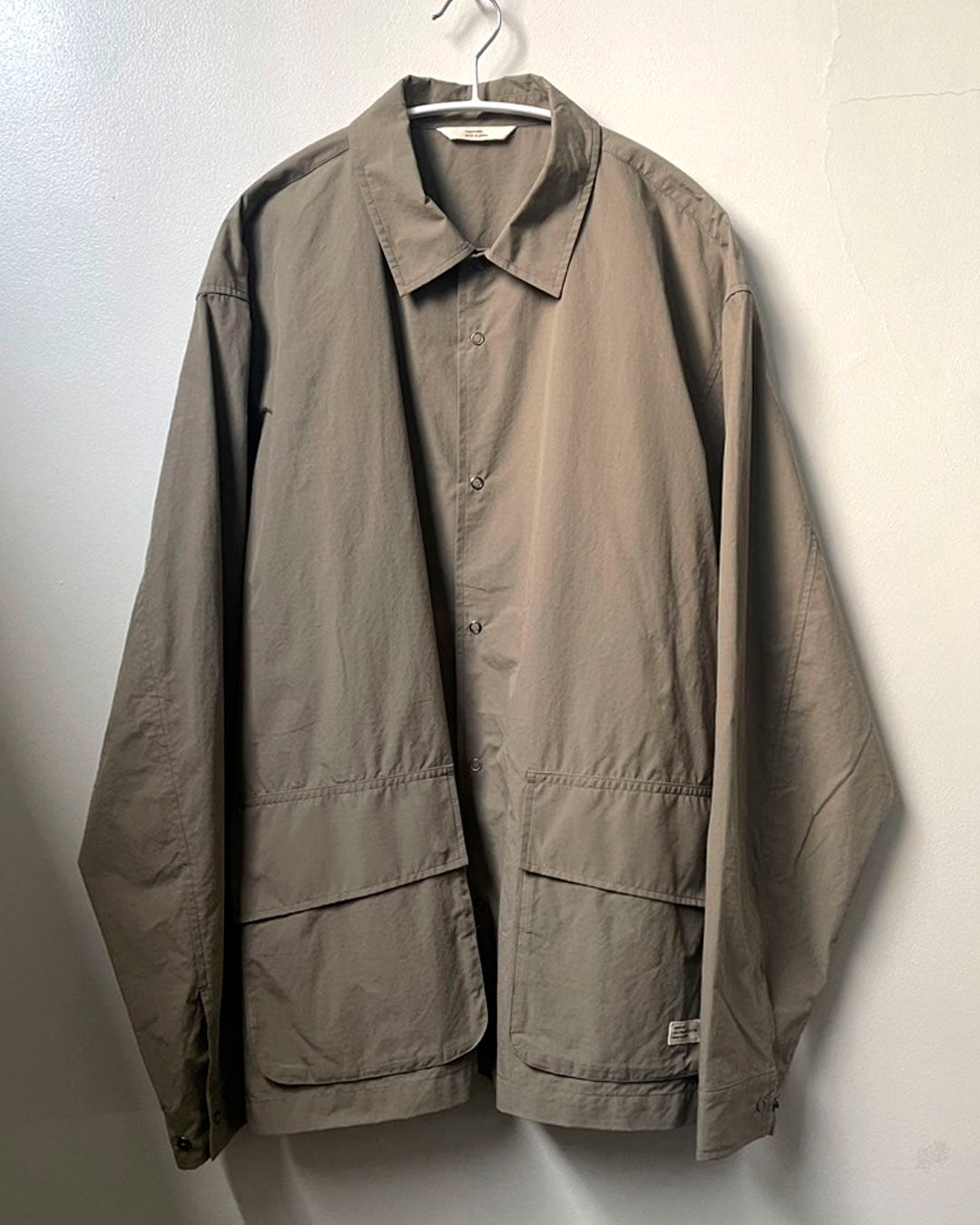 ORGANIC COTTON×CORDURA® RIPSTOP FIELD SHIRT JACKET / 3 COLORS