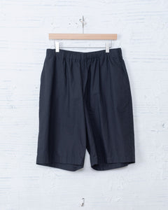 ORGANIC COTTON EASY SHORTS BLACK