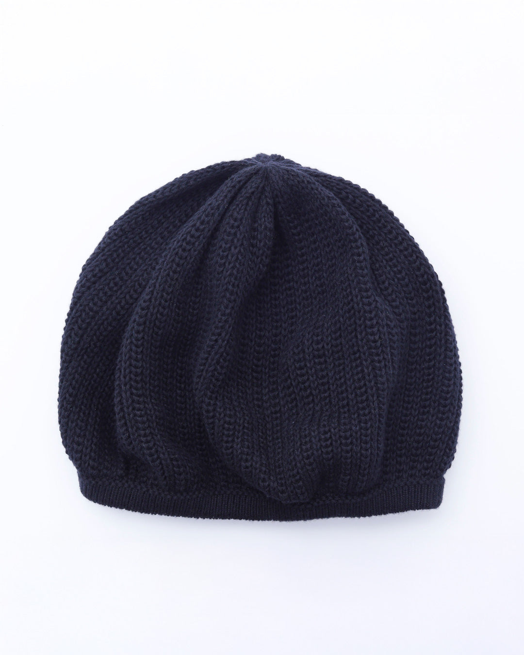 ORGANIC COTTON VERY SOFT KNIT TAM / BLACK