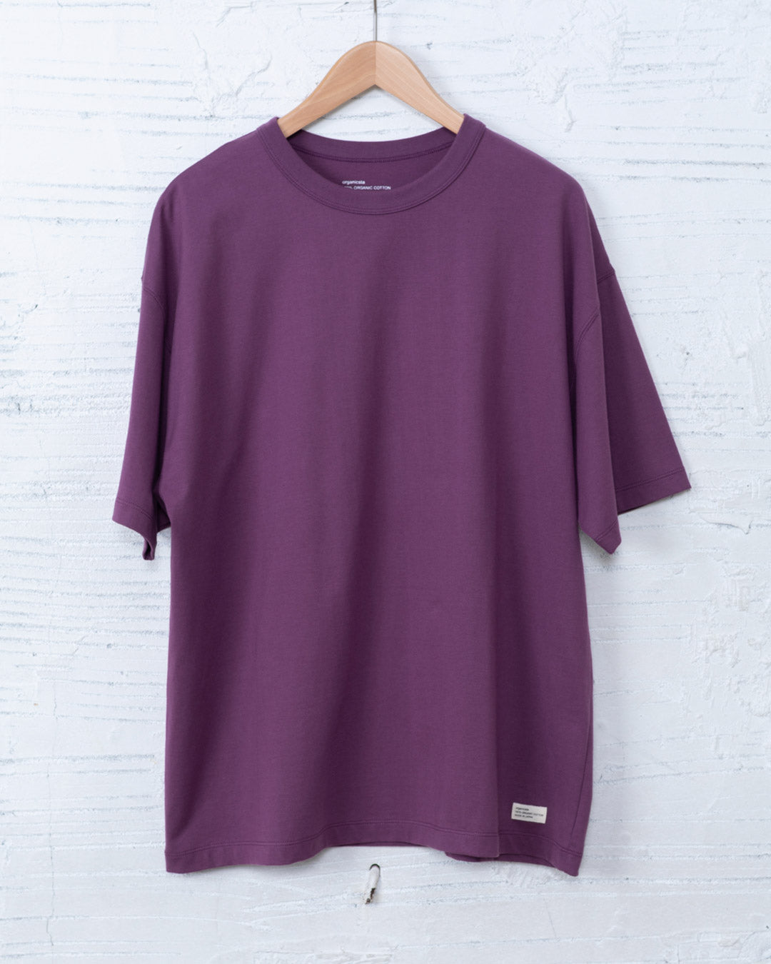 7.4oz ORGANIC COTTON SUPER SOFT TEE BURGUNDY