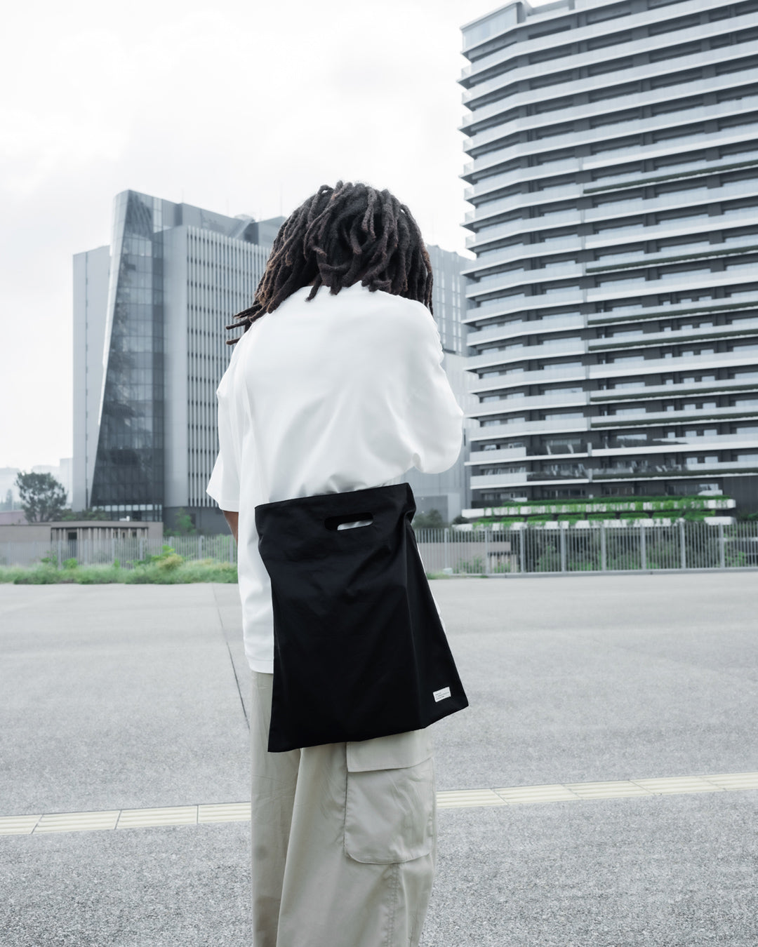 ORGANIC COTTON BROADCLOTH CARGO PANTS / 3 COLORS