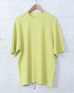 8.8oz ORGANIC COTTON THERMAL TEE YELLOW