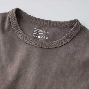 7.3oz ORGANIC COTTON POCKET TEE  × 金井工芸の泥染め