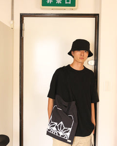 ORGANIC COTTON CANVAS RECORD BAG × BAKIBAKI